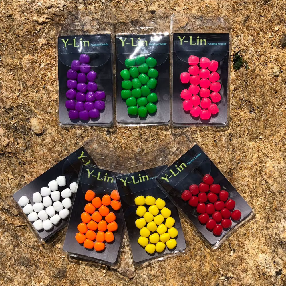 20 pièces carpe pêche flottant faux maïs tigre noix Pop Up Boilies cheveux plates-formes mouche appât Imitation maïs appâts artificiels leurres