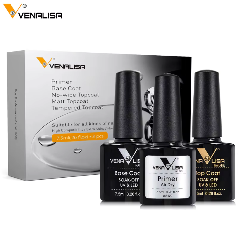 VENALISA – kit de vernis à ongles Gel UV LED 12ml