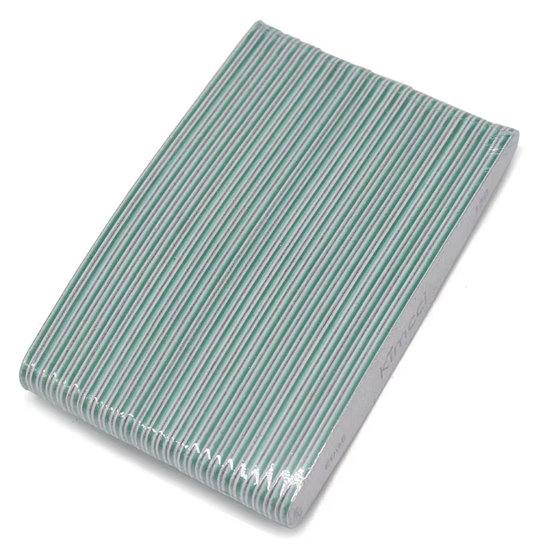 Kimcci 25 pièces/lot offre spéciale limes à ongles de qualité supérieure ensemble d'outils de manucure blocs de ponçage mince tampon bord 150 fournitures de Salon d'art des ongles