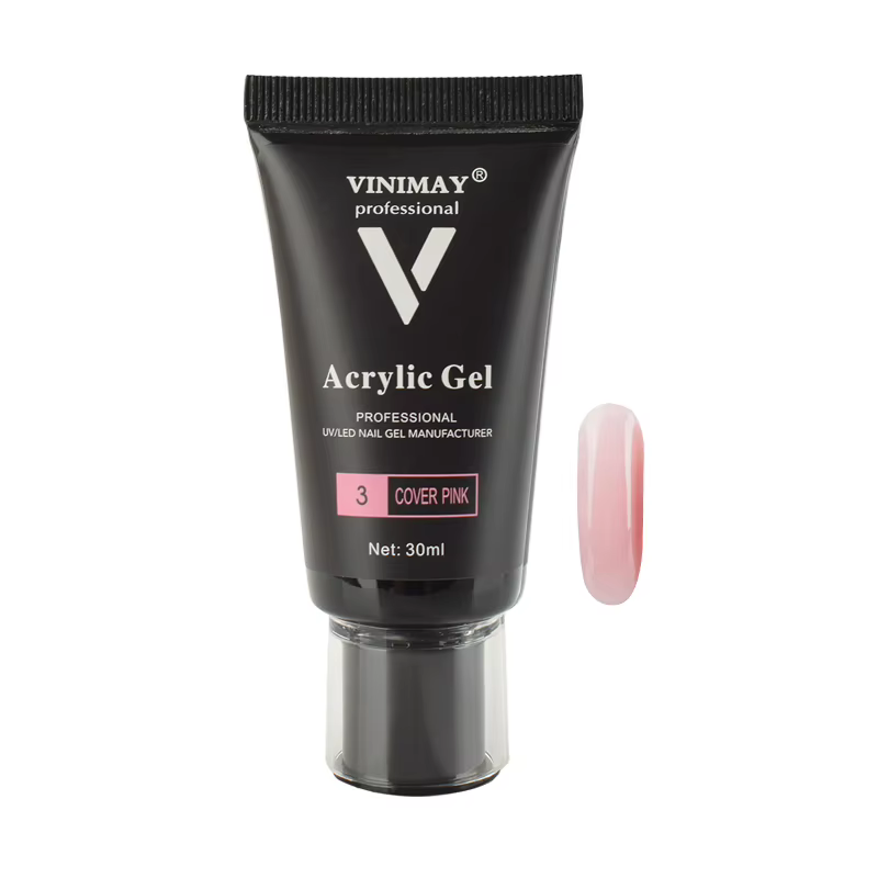 VINIMAY 30ml Nail Art Transparent clair Camouflage couleur gelée dure construction rapide ongles étendre gomme doigt