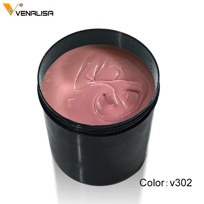 VENALISA UV LED Gel 1kg constructeur en vrac Extension gelée Gel cristal Transparent 12 Camouflage