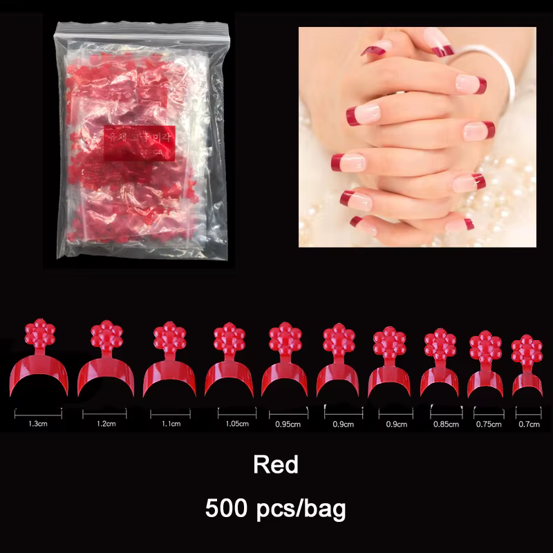 Pointes d'ongles 500 pièces/sac