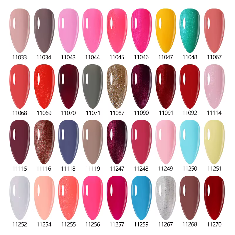 NAILCO 15ml UV Gel Vernis à ongles couleur d'été Lakiery Hybrydowe