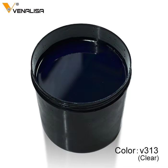 VENALISA UV LED Gel 1kg constructeur en vrac Extension gelée Gel cristal Transparent 12 Camouflage