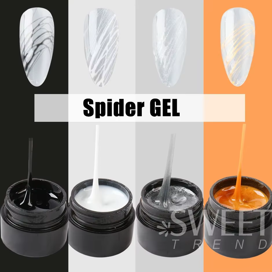 2 pièces Gel Spider pour Nail Art