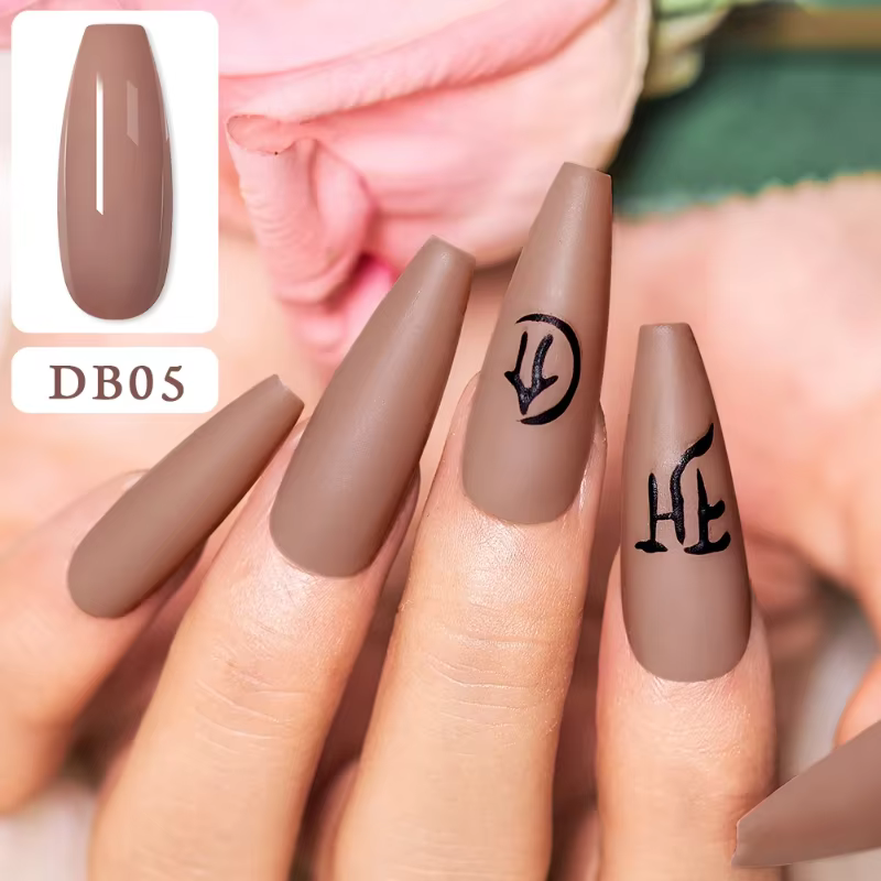 Kits de vernis à ongles Gel de couleur unie