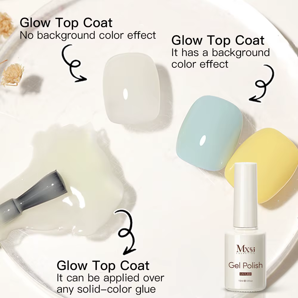 Vernis à ongles Gel UV brillant dans la nuit