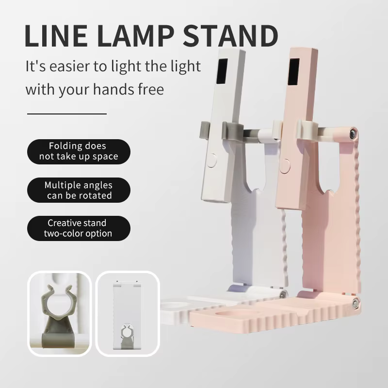 Support de lampe à ongles professionnel pliable et portable