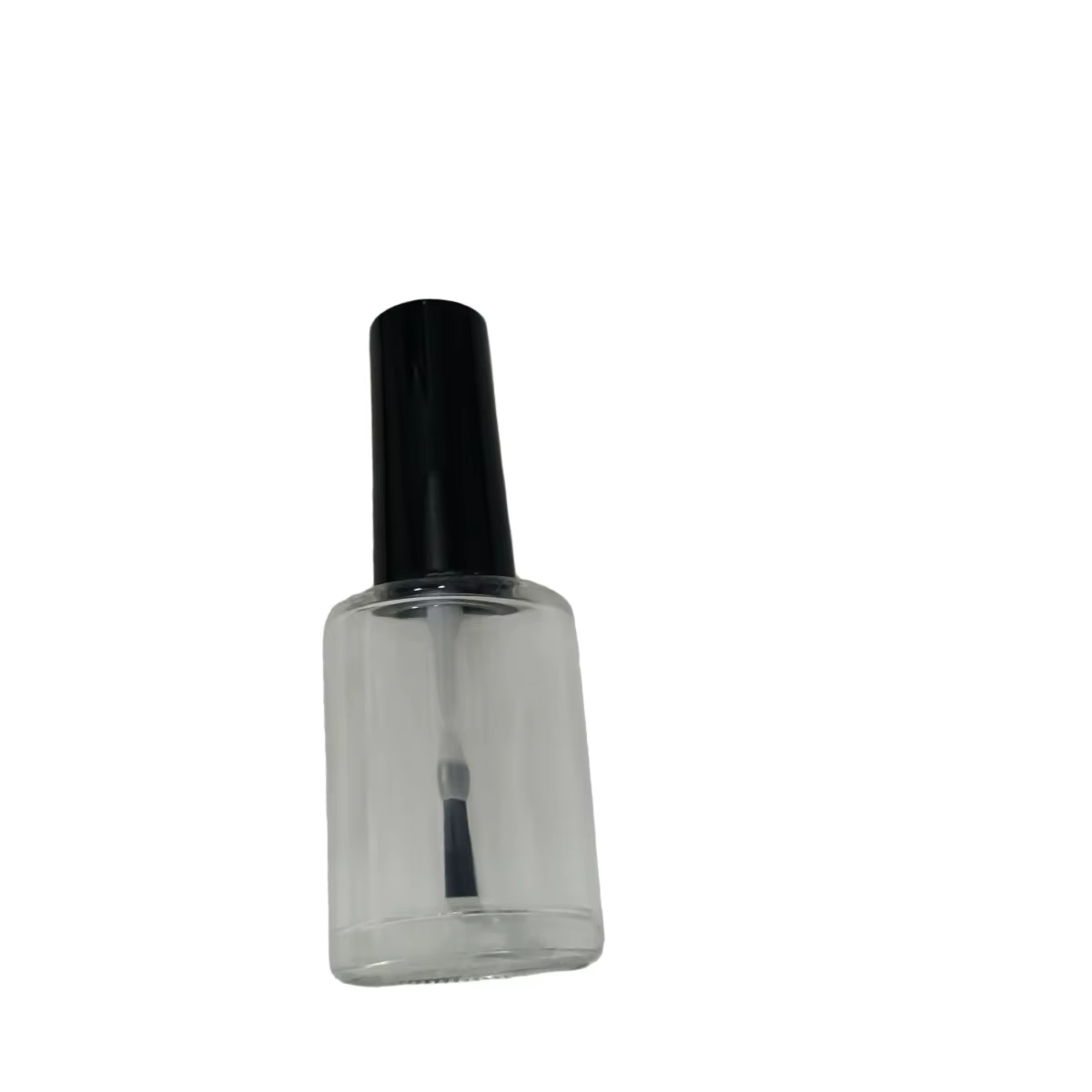 6 flacons vides en verre de 13 ml pour vernis à ongles avec couvercle à pinceau