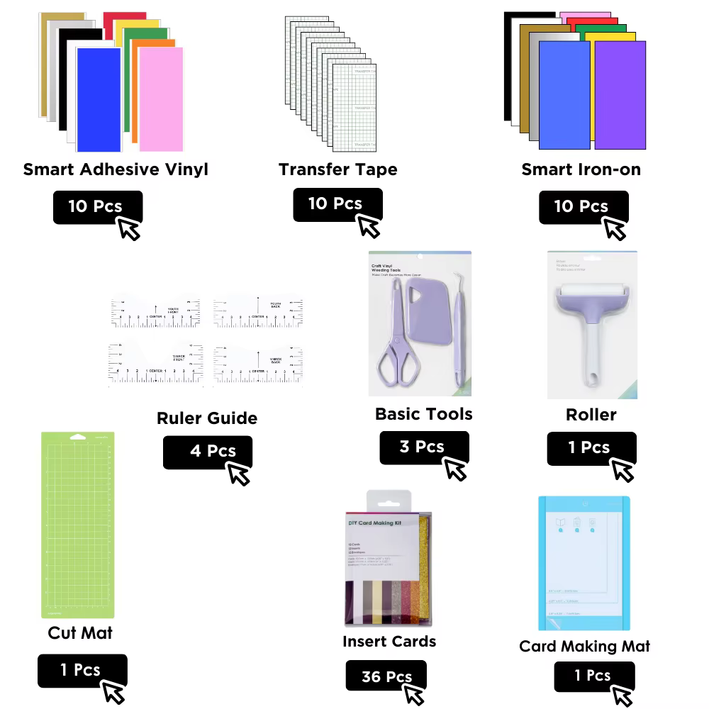 Kit d'accessoires Joy 76 pièces