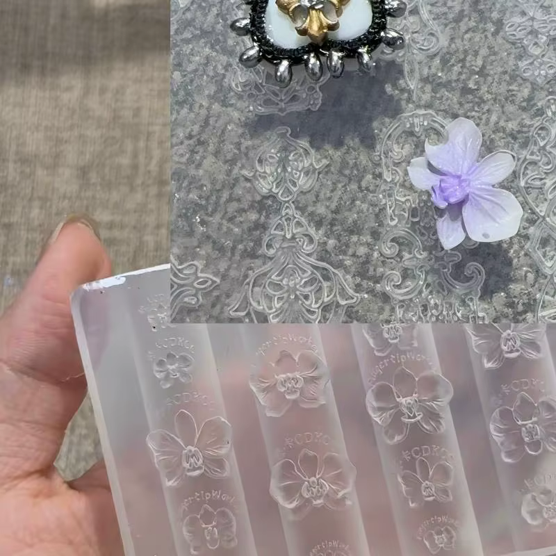 Moule à ongles 3D en silicone populaire