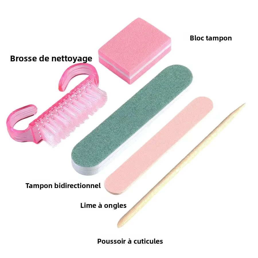 Kit de préparation des ongles à pression