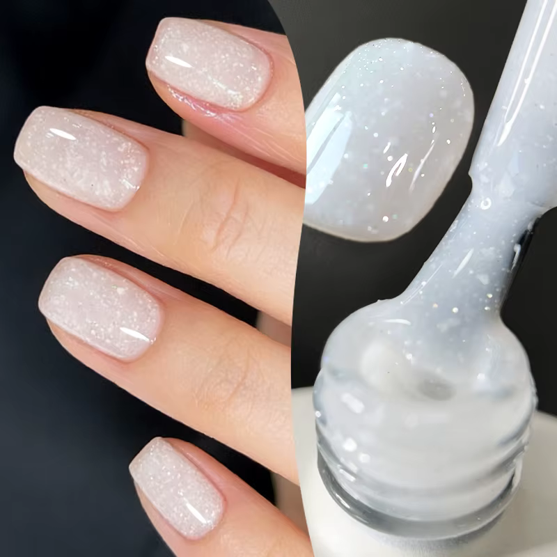 BORN PRETTY 10ml neige paillettes gelée Gel Vernis noël