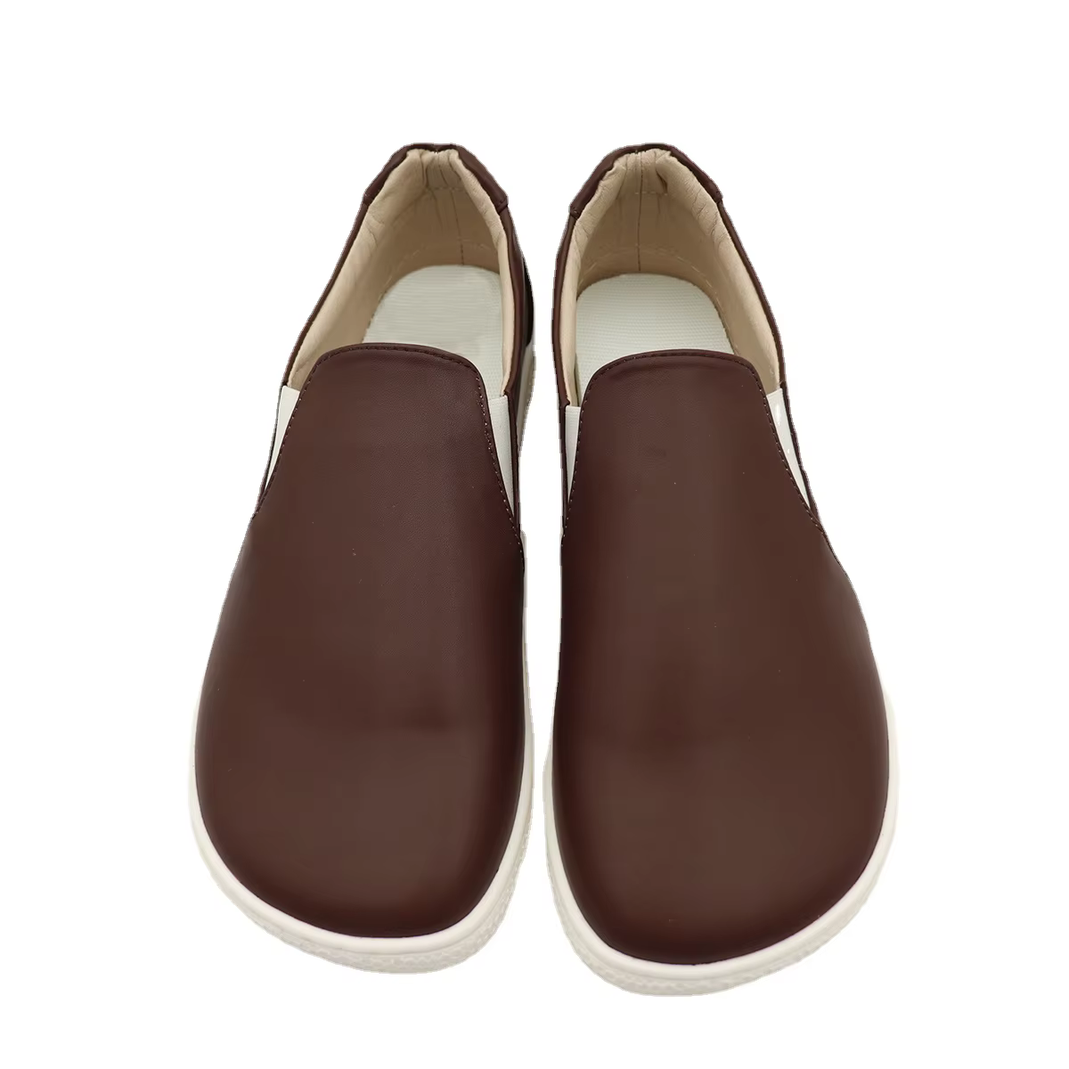 Tipsietoes-Boîte de Parker en Cuir Pieds Nus pour Femme, Semelle Plate et Souple, ontariDstress, Plus Large, observateur et Minimaliste, Automne 2025