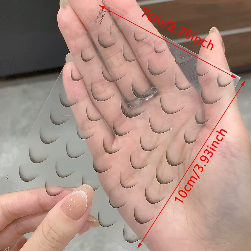 [GLOW] 1 feuille mode français dégradé Nail Art autocollants mince noir blanc ligne presse sur ongles décalcomanies manucure décorations bricolage