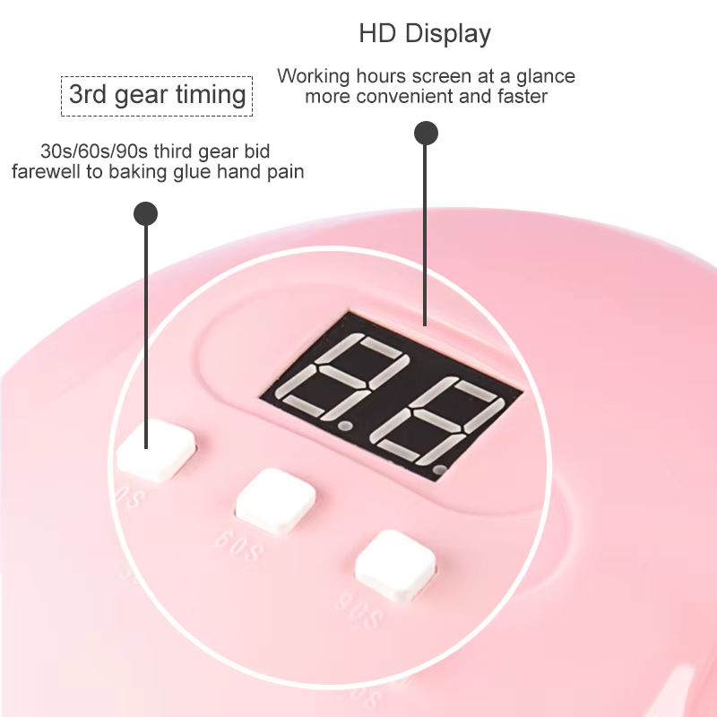 Lampe UV pour ongles, sèche-ongles à 18led