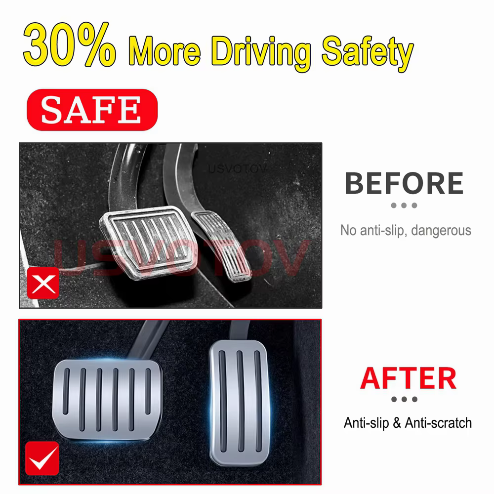 Ensembles de pédales de performance, couvre-pédales d'accélérateur et de frein pour Tesla Model Y Juniper Standard Model 3 YL 2021-2026, accessoires de voyage