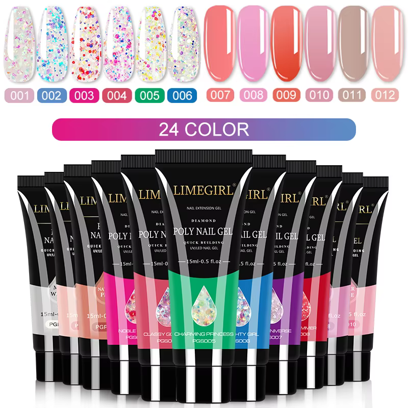 Ensemble de Gel pour ongles en Poly