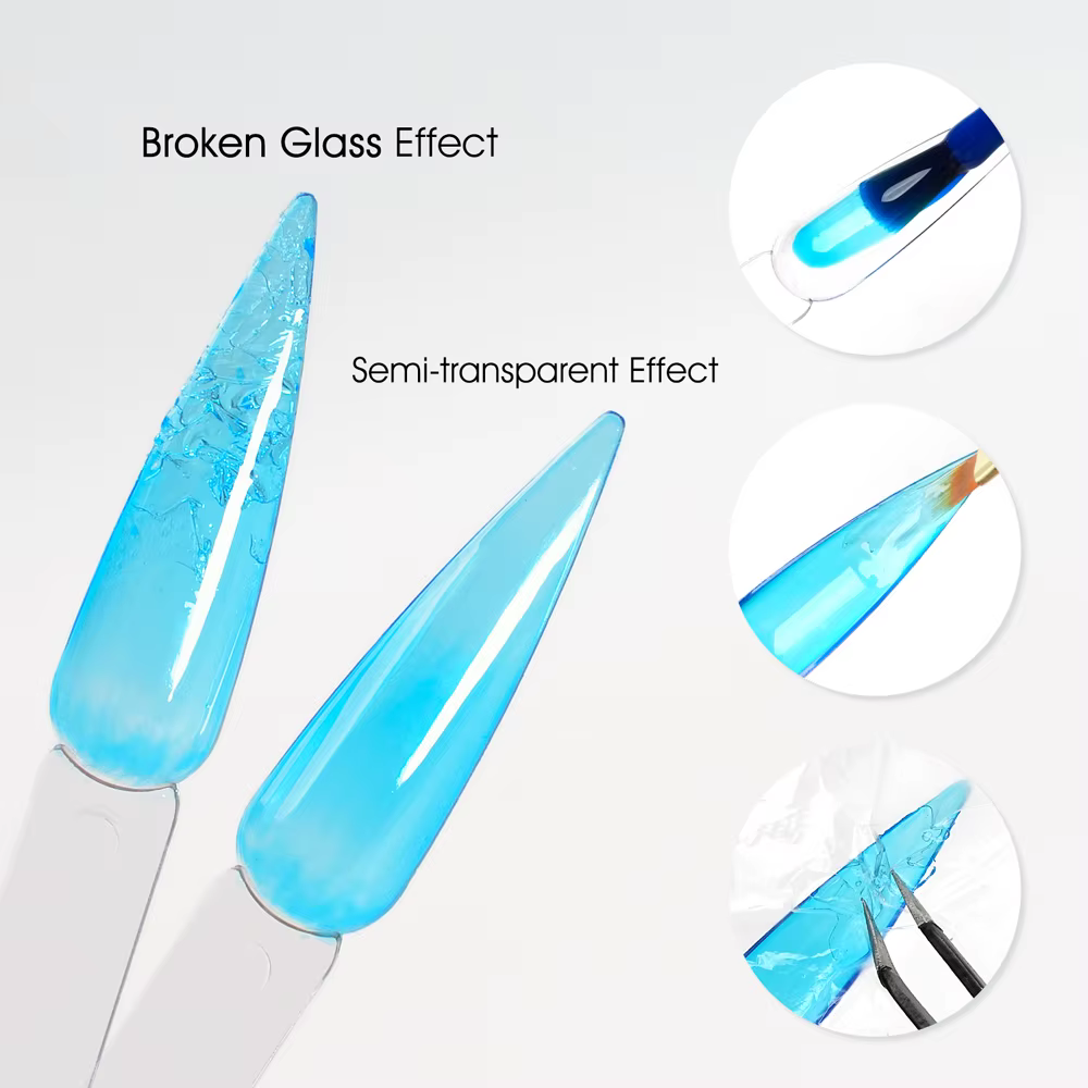 Venalisa vernis à ongles Gel 10ml Hema TPO gratuit végétalien gelée cristal Ultra diamant effet verre Semi Permanent