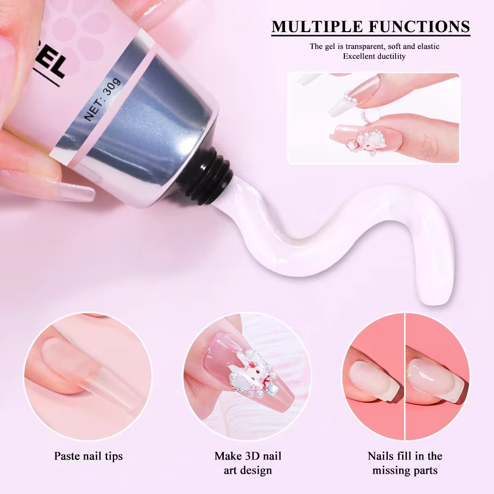 Gel UV pour ongles de bain