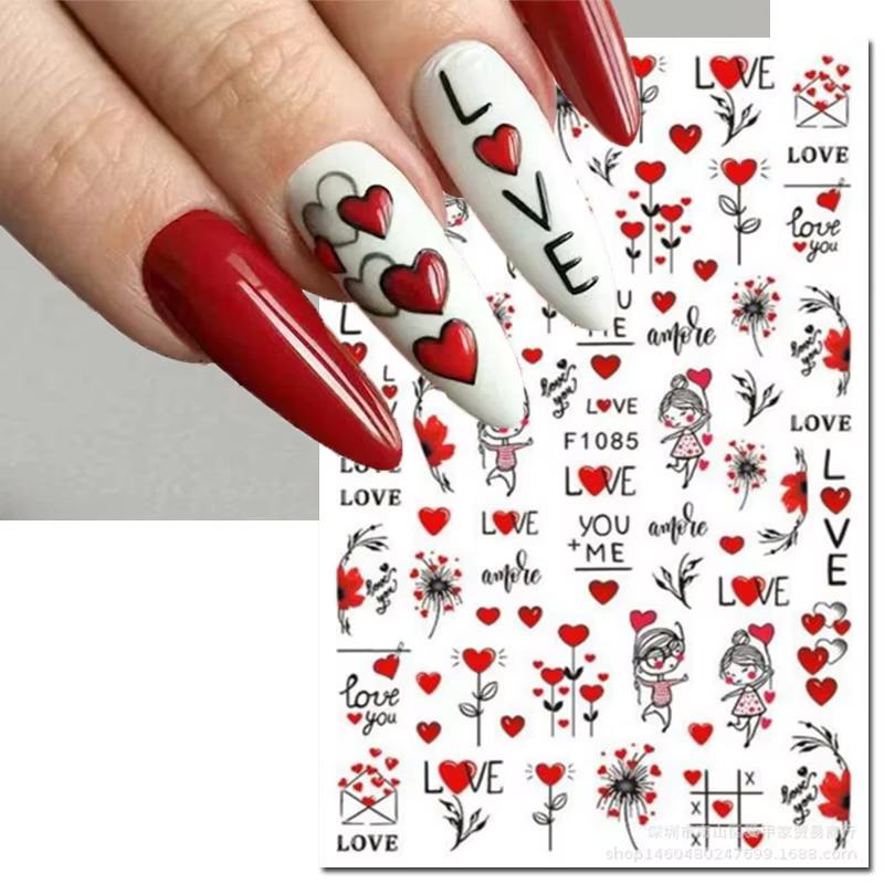 Autocollants 3d pour Nail Art