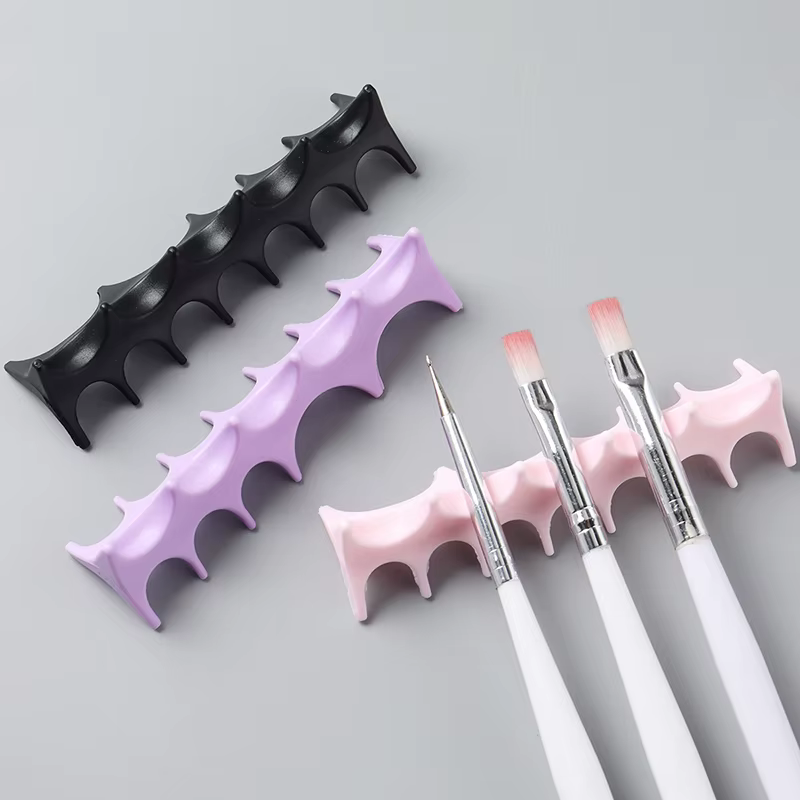 Porte-brosse à ongles en Silicone
