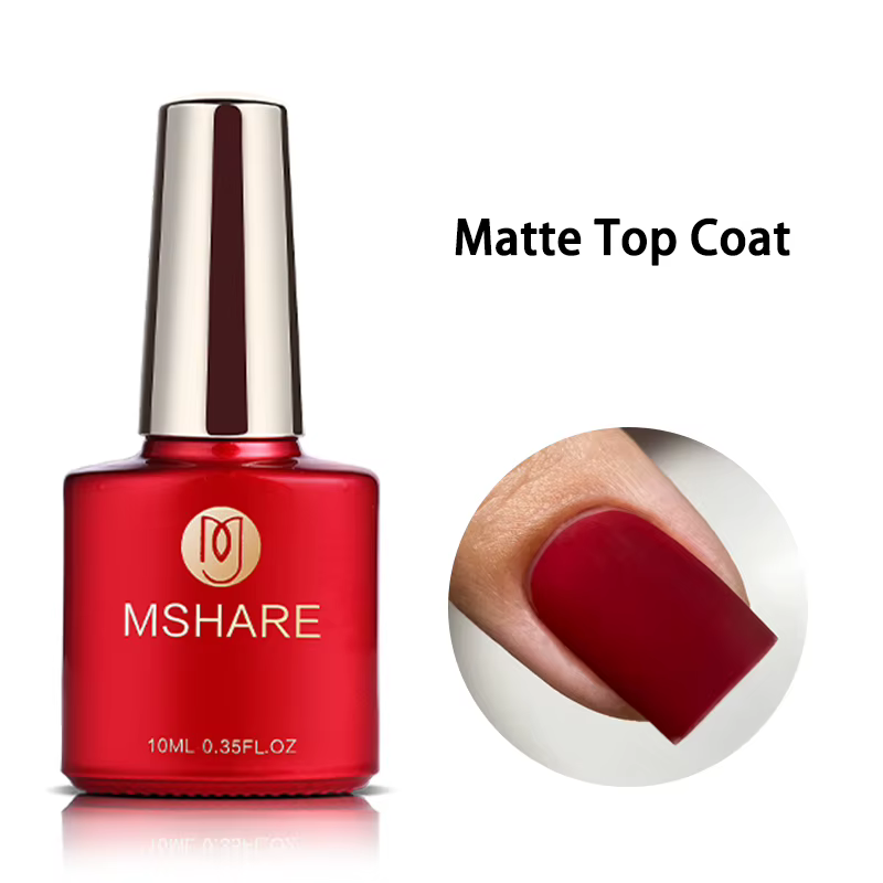 MSHARE 10ml couche de Base Gel supérieur Transparent Construction déshydrateur apprêt renforcer tremper UV/LED ongles Gel