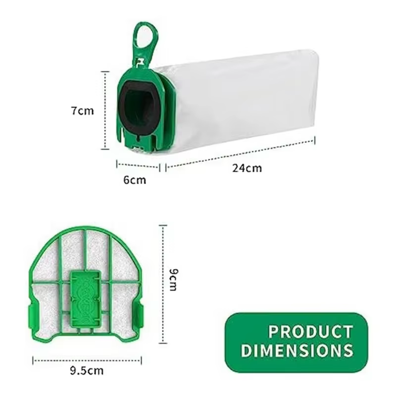 Filtre à vide Premium sac à poussière pour Vorwerk Kobold VB100 FP100 VB 100 FP 100 pièces de rechange accessoires Kit sac d'aspirateur