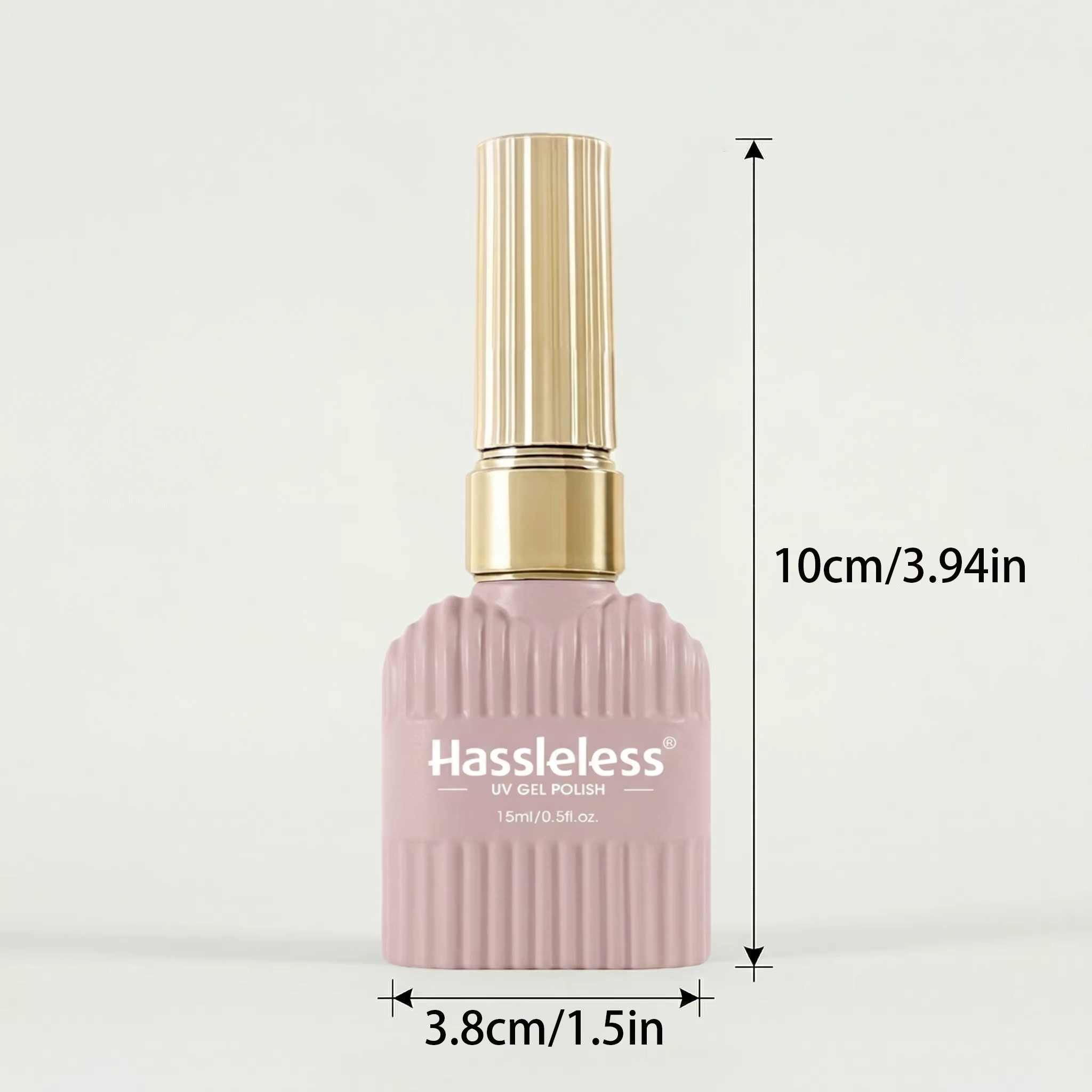 Sans tracas # Vernis à ongles gel rose nude 05