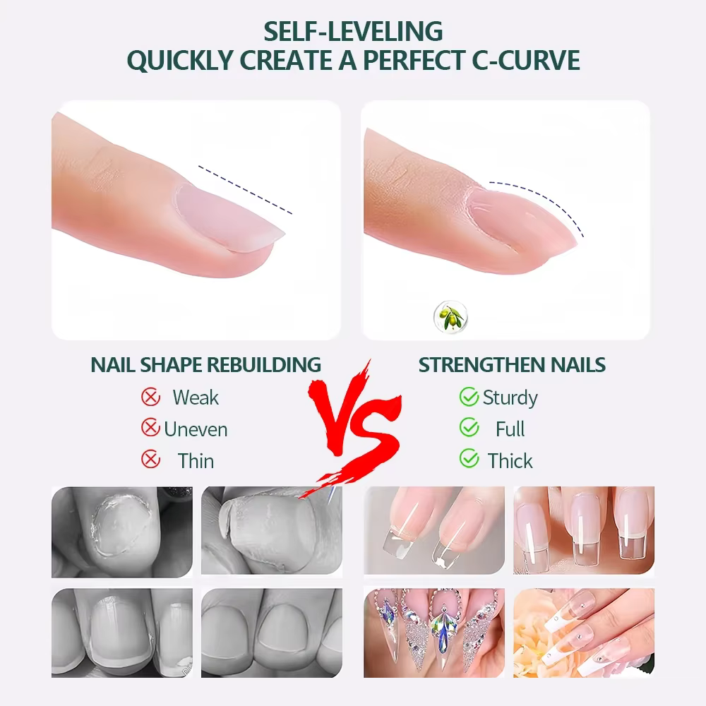 NAILPOP 3-en-1 couche de Base 7ml sans essuyage mat et brillant