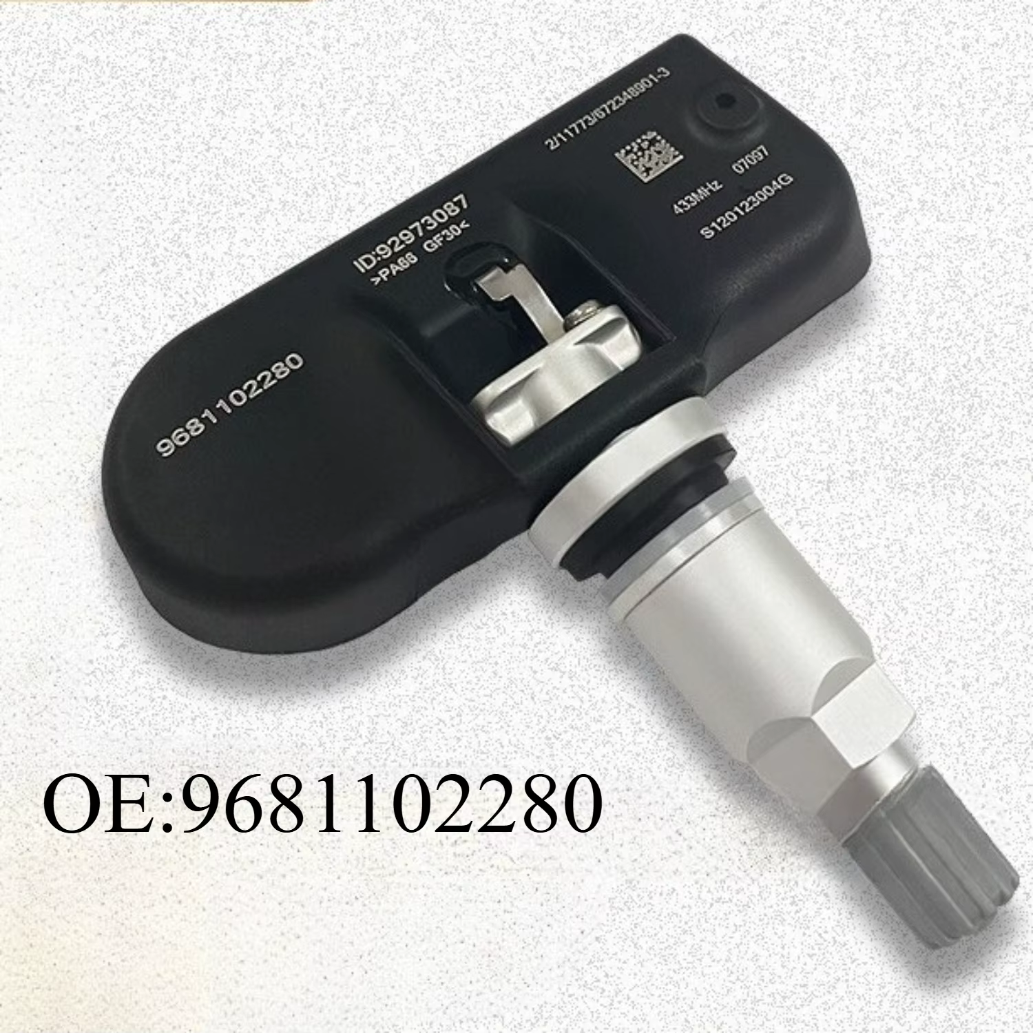 Système de surveillance de la pression des pneus 9681102280 pour Renault CLIO II 1.2 16V et 1.5 DCi.