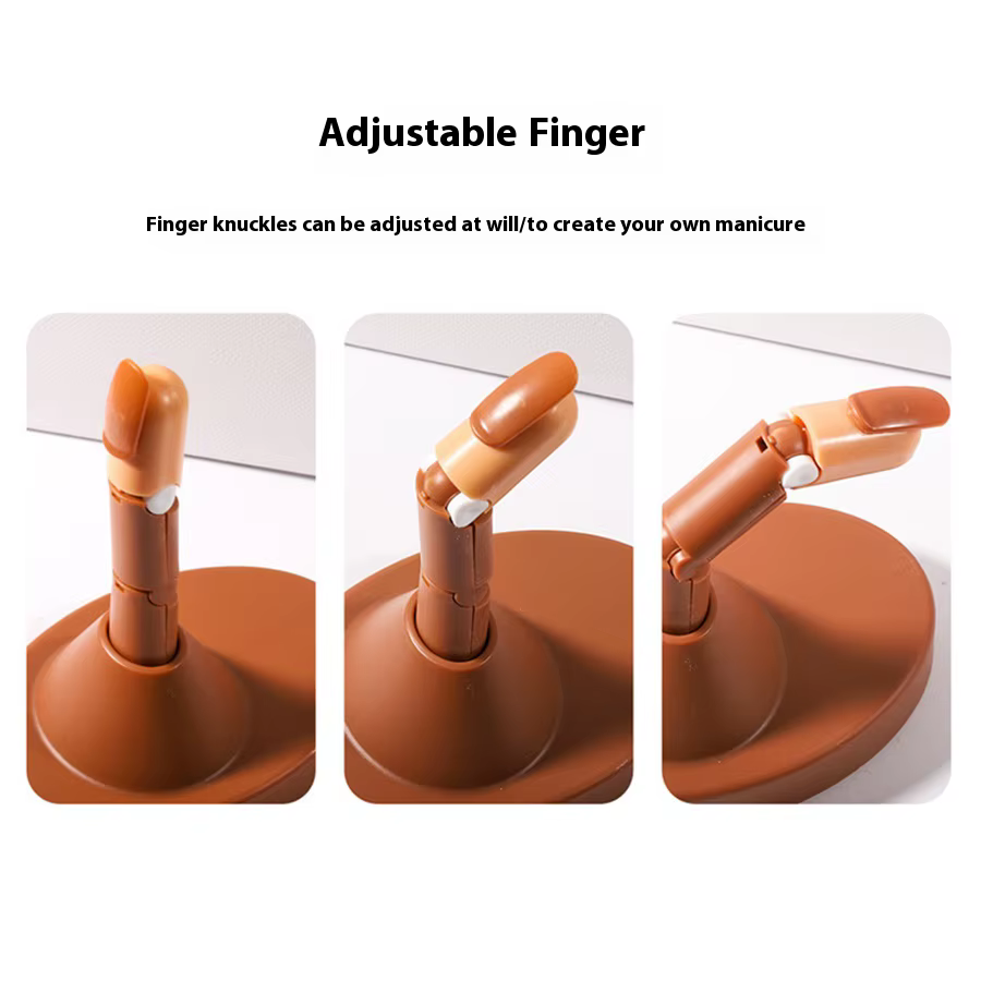 Faux Doigts Réglables pour la Pratique du Nail Art