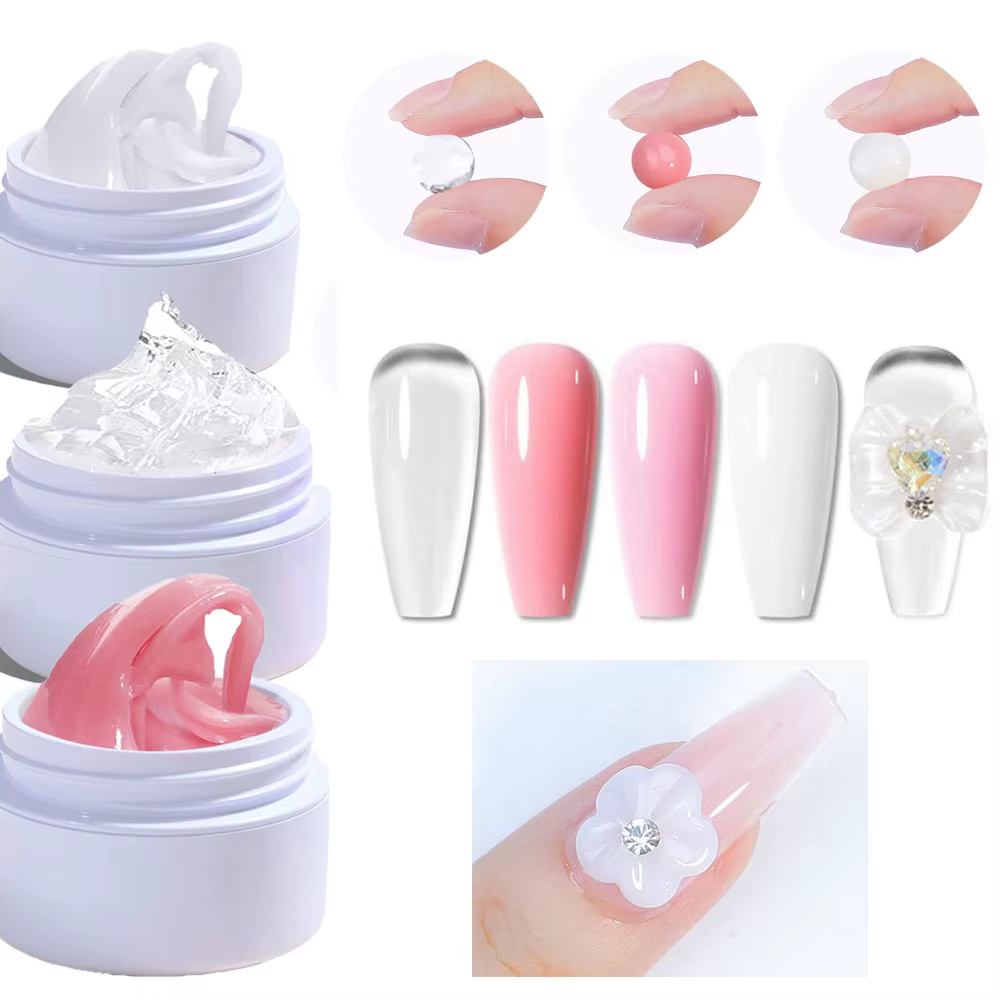 Gel pour ongles de constructeur de Sculpture solide