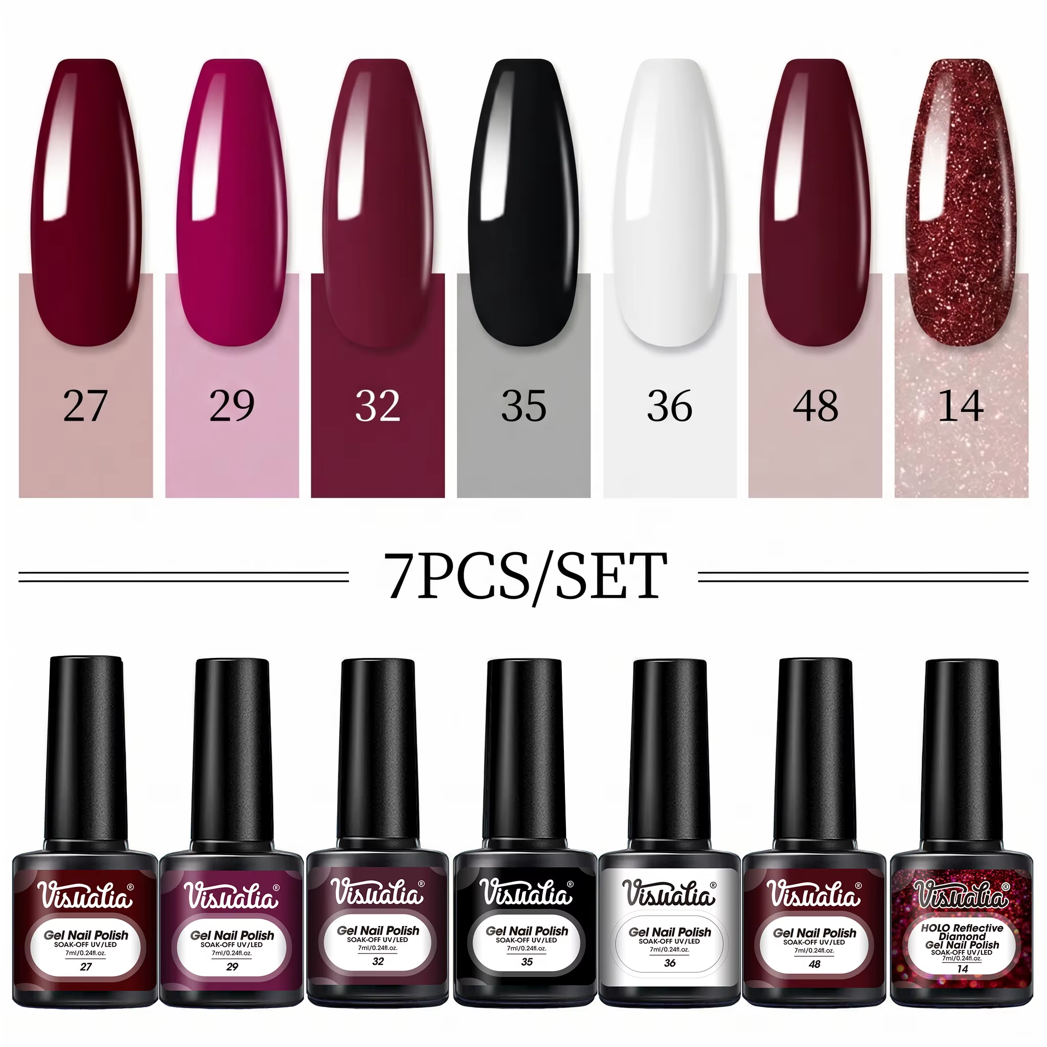 Vernis à ongles en gel Visuatia