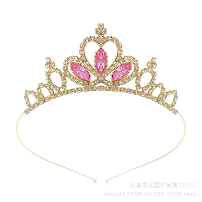 Coiffure couronne de princesse la reine des neiges pour filles, cadeau d'anniversaire, bandeau à la mode, couronne Elsa