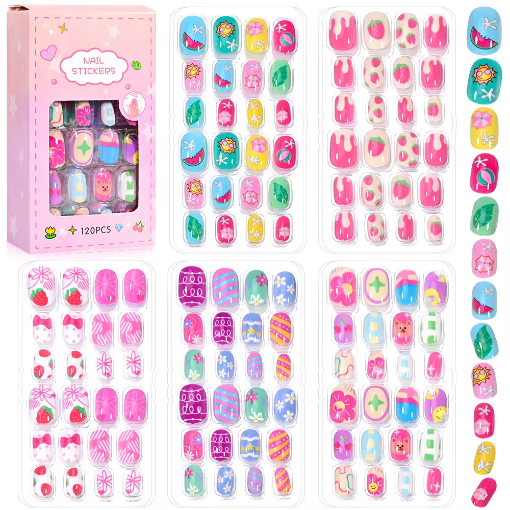 N64.6-14 ans Kawaii chat/fleurs/arc-en-ciel