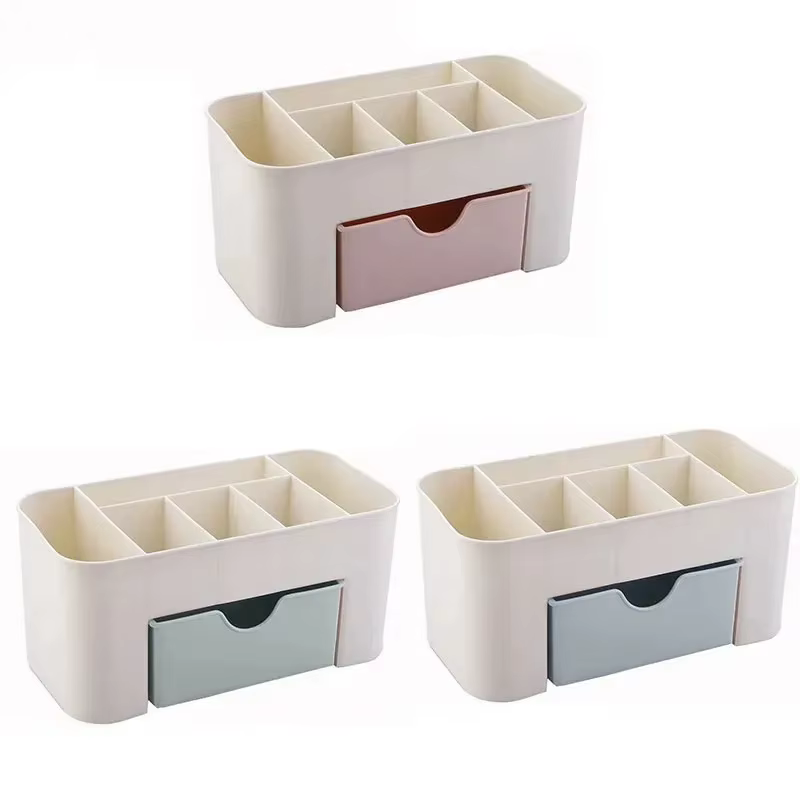 Boîte de rangement en plastique pour nail art