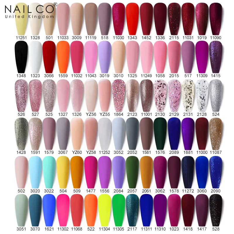 NAILCO Gel vernis à ongles printemps 140 couleurs pour la décoration d'automne Semi Permanent mat couche de Base