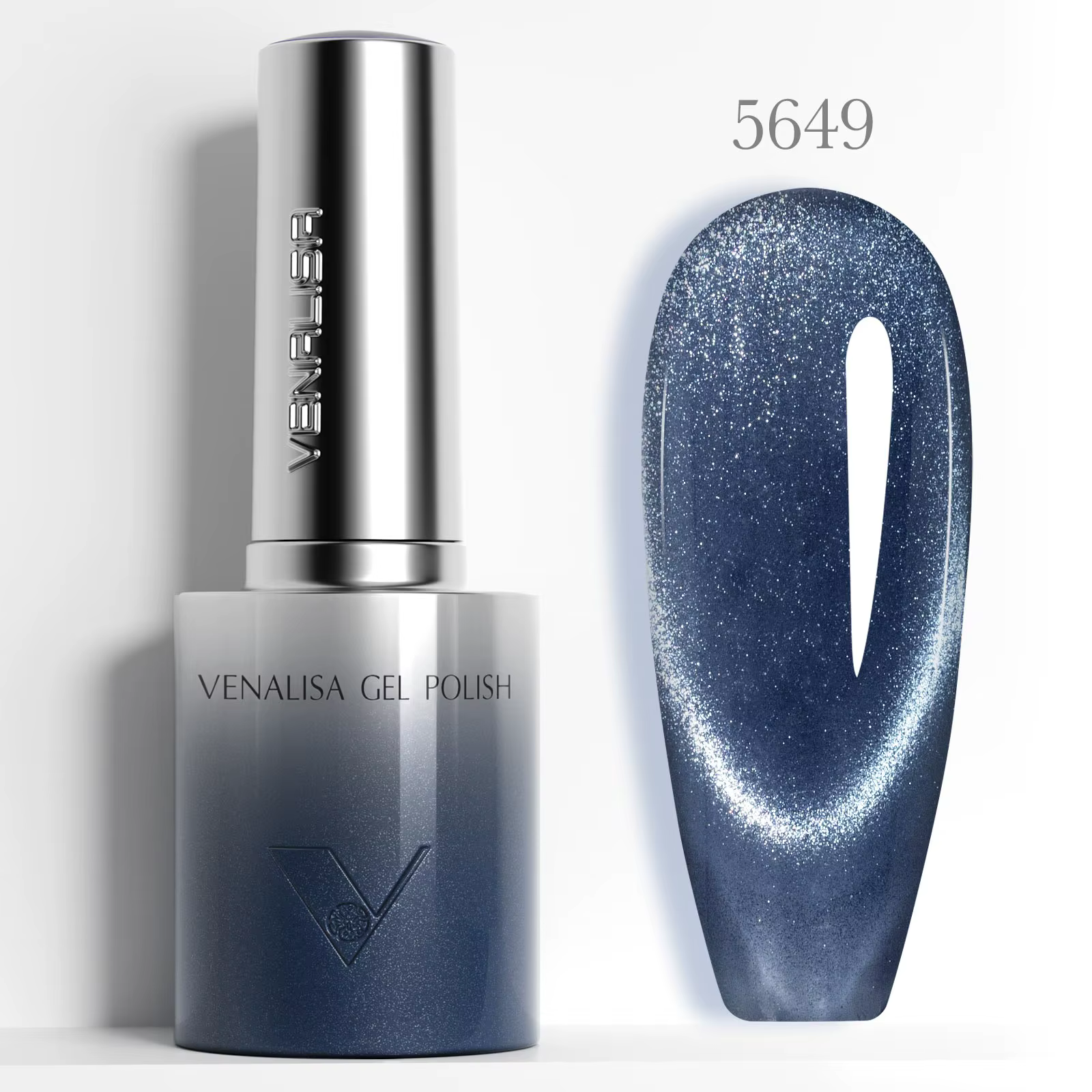 Venalisa TPO/Hema gratuit 10D oeil de chat vernis à ongles aimant tremper UV LED Semi Permanent paillettes brillant