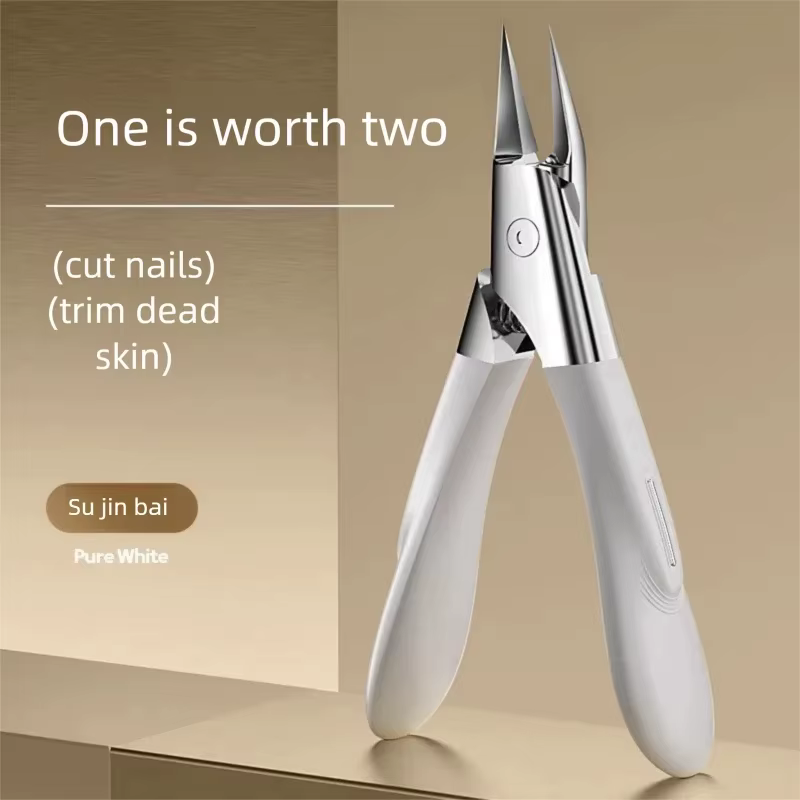 1 pièce Coupe-ongles super tranchant spécial pour les rainures des ongles