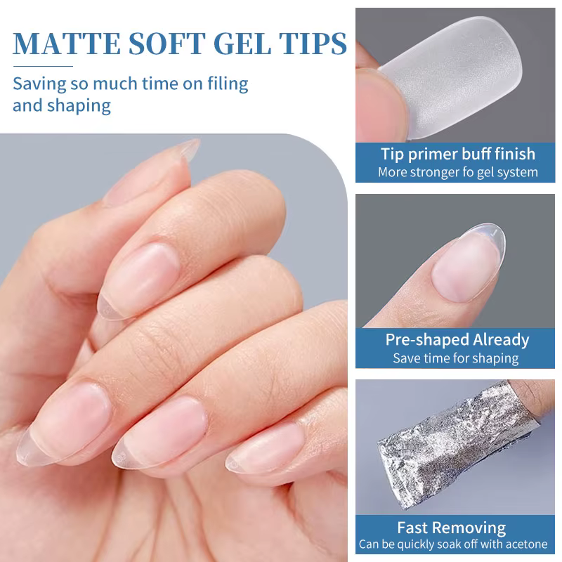 KOSKOE faux ongles mats 120 pièces presse