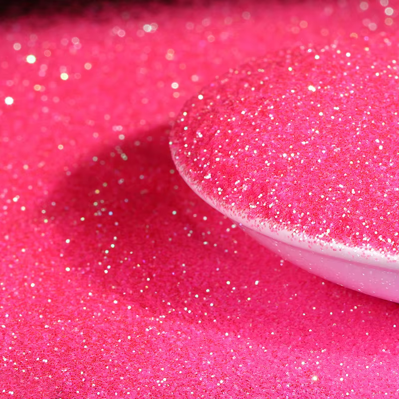 Poudre scintillante super fine pour ongles