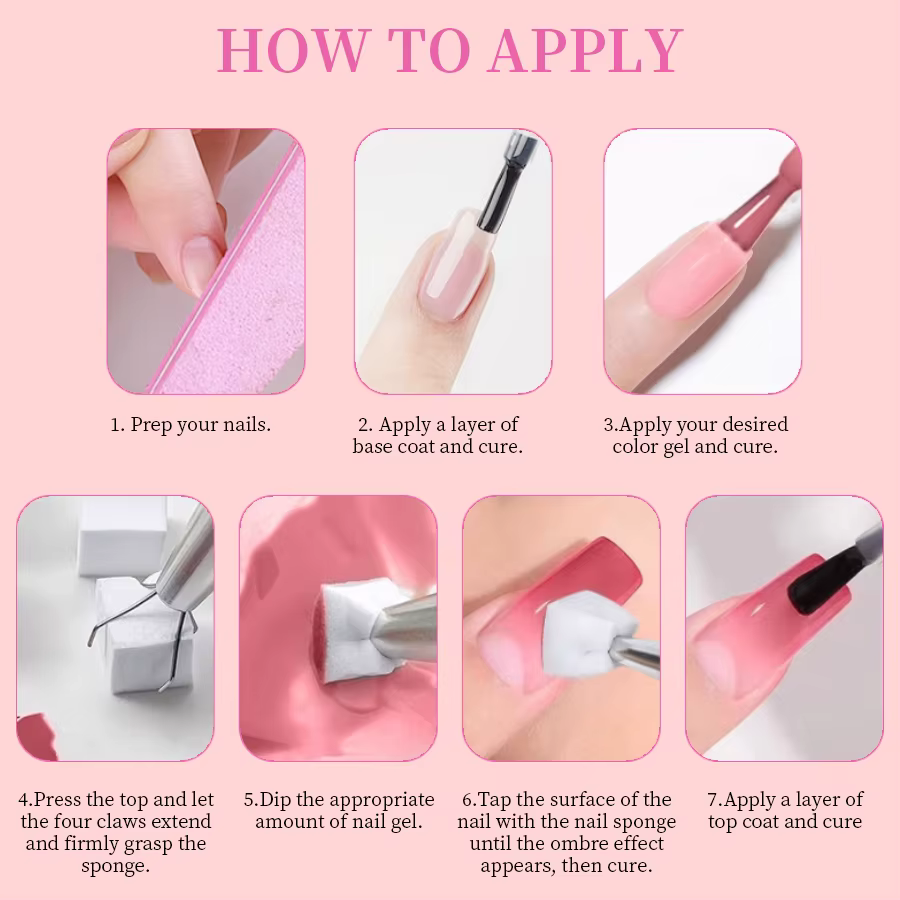 RS NAIL 5g vernis à ongles Gel solide effet dégradé 11 couleurs