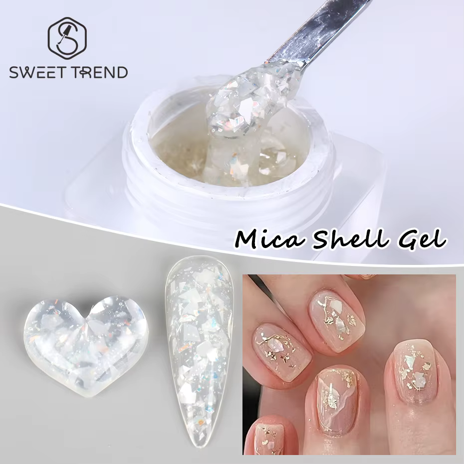 Vernis à ongles en forme de sirène