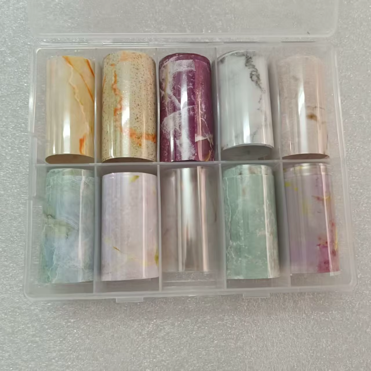 Feuilles d'autocollants de transfert en feuille pour ongles