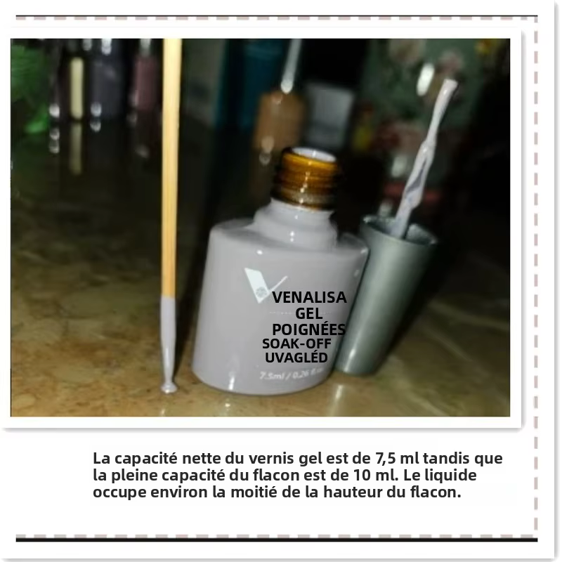 Vernis à ongles couleur luxe Venalisa Gel