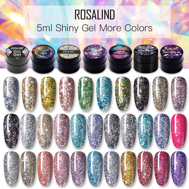 Ensemble de Verhéritage à Ongles Gel pour Manucure