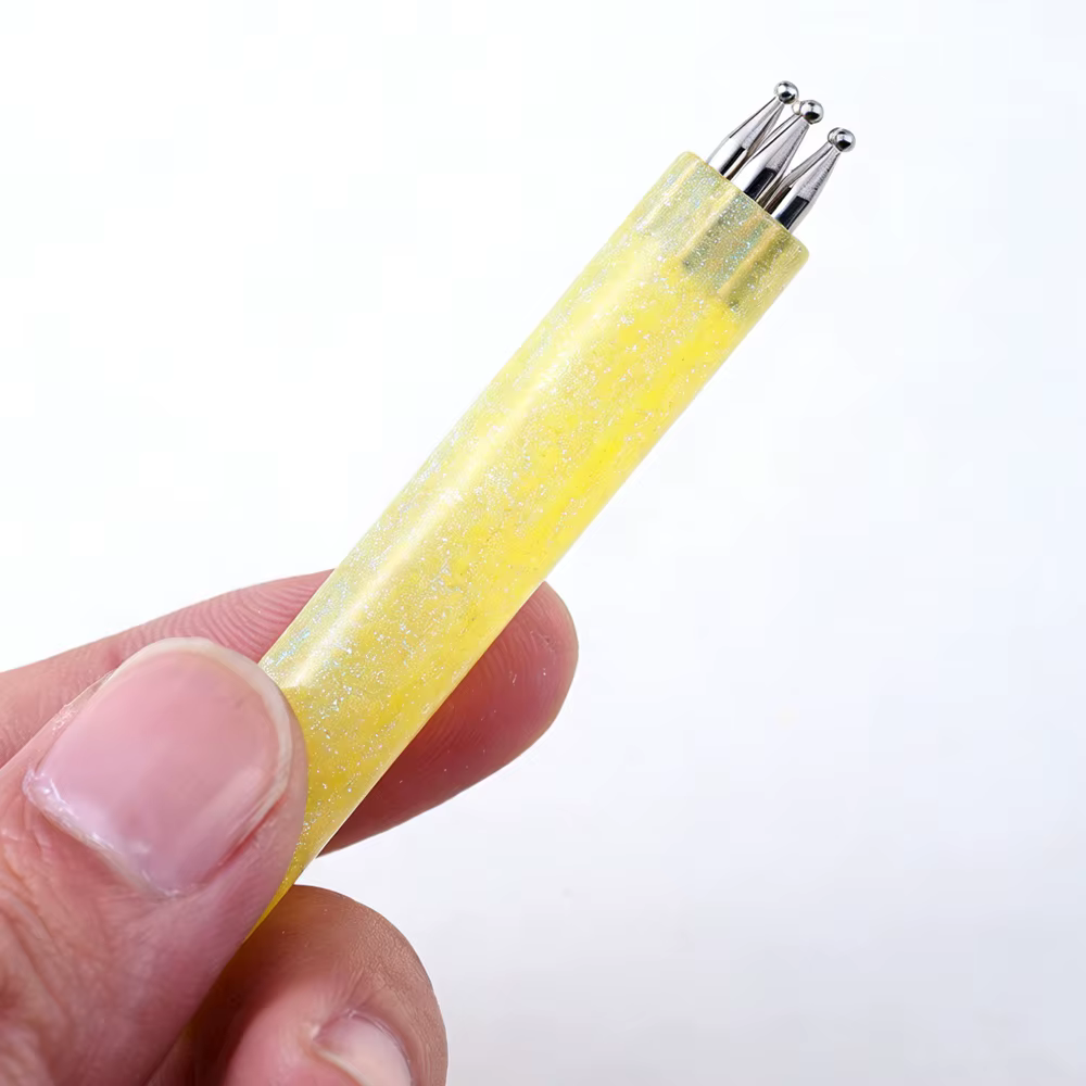 SWEET TREND - 1 pièce Stylo de nail art à 5 pétales pour dessiner des fleurs à cinq