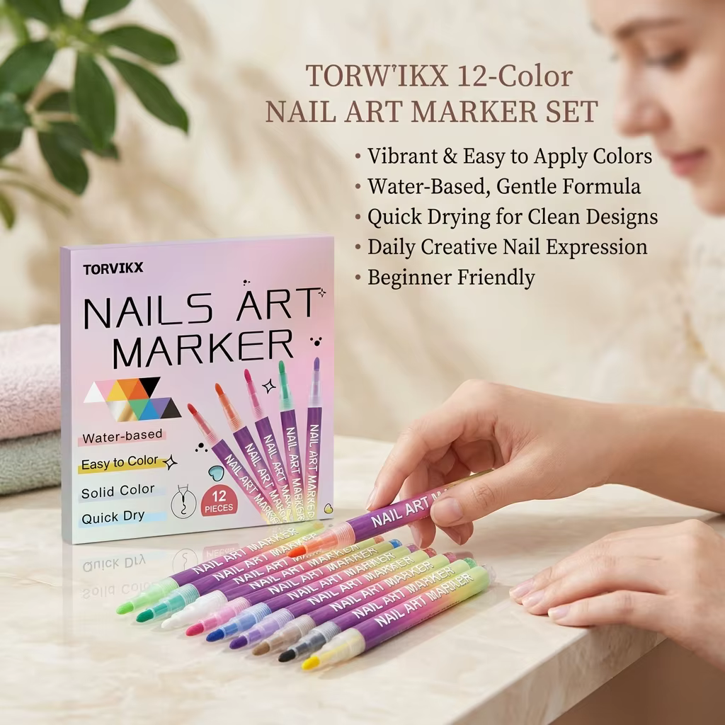 Ensemble de stylos marqueurs pour nail art
