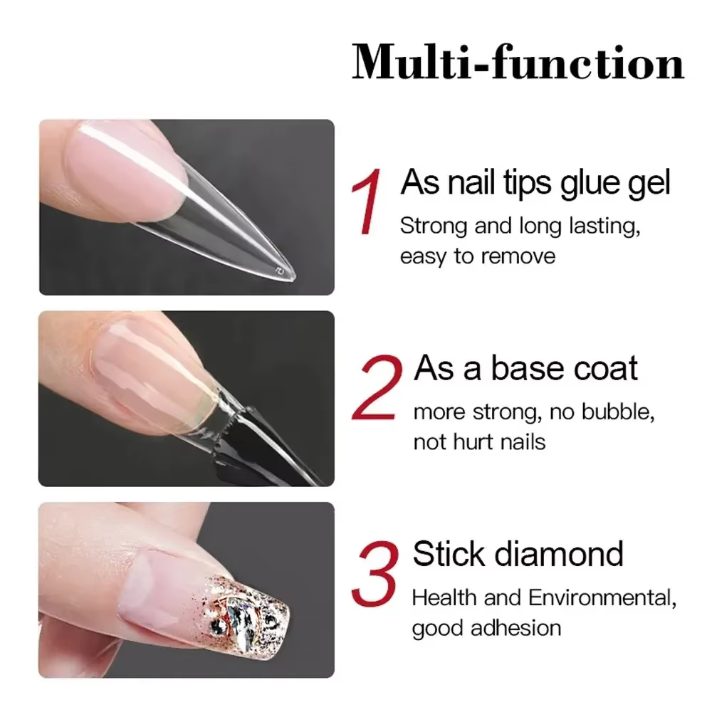 OXXI PROFESSIONAL faux ongles colle Gel vernis 15ml